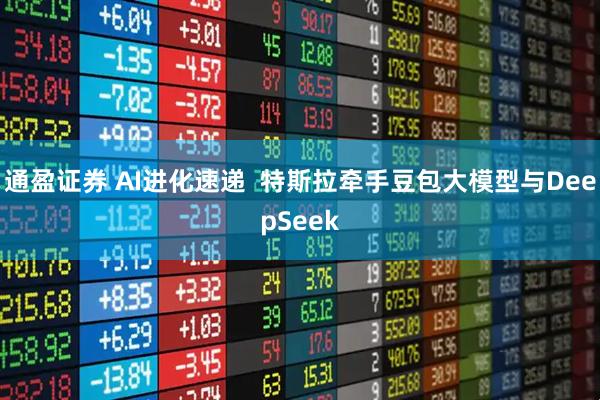 通盈证券 AI进化速递  特斯拉牵手豆包大模型与DeepSeek